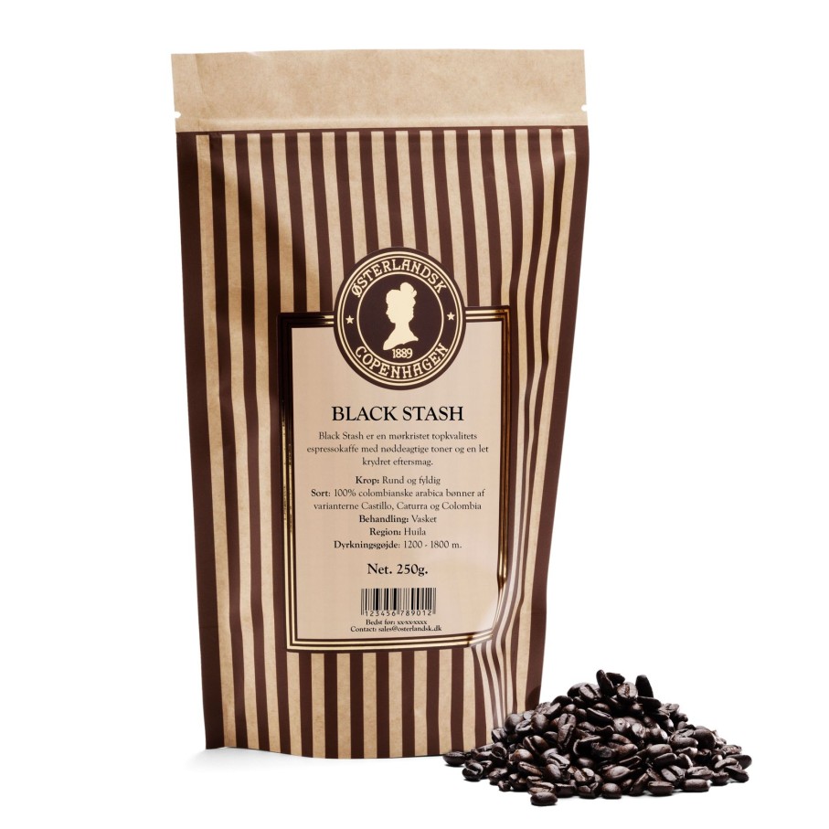 Kaffe Østerlandsk Thehus | Black Stash Specialty Espresso 250G