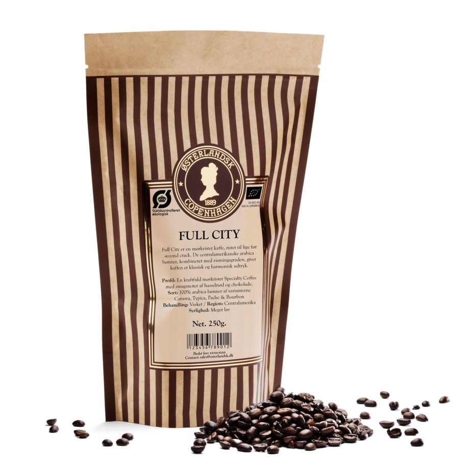 Kaffe Østerlandsk Thehus | Full City 250G, Okologisk