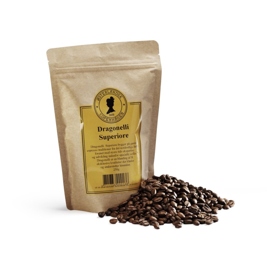 Kaffe Østerlandsk Thehus | Dragonelli Superiore Espresso 250G