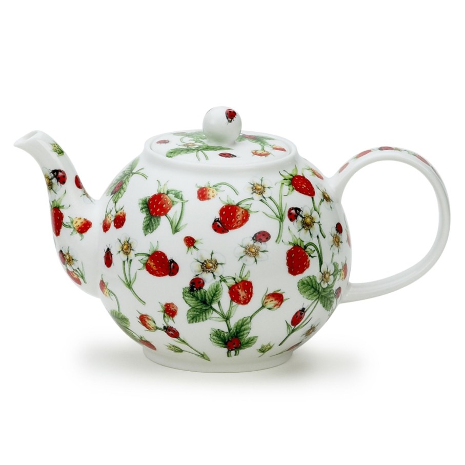 Tilbehor Østerlandsk Thehus | Dunoon Teapot - Dovedale Strawberry, 1,2 L.